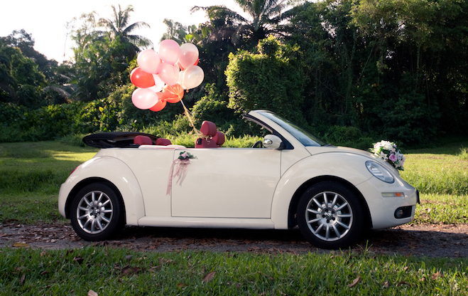 Volkswagen Beetle Cabriolet Wedding Car Rental